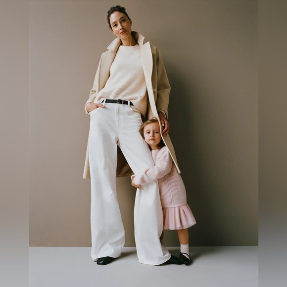 NWOT Quince Mongolian Cashmere Fisherman Crewneck Sweater - Picture 8 of 9